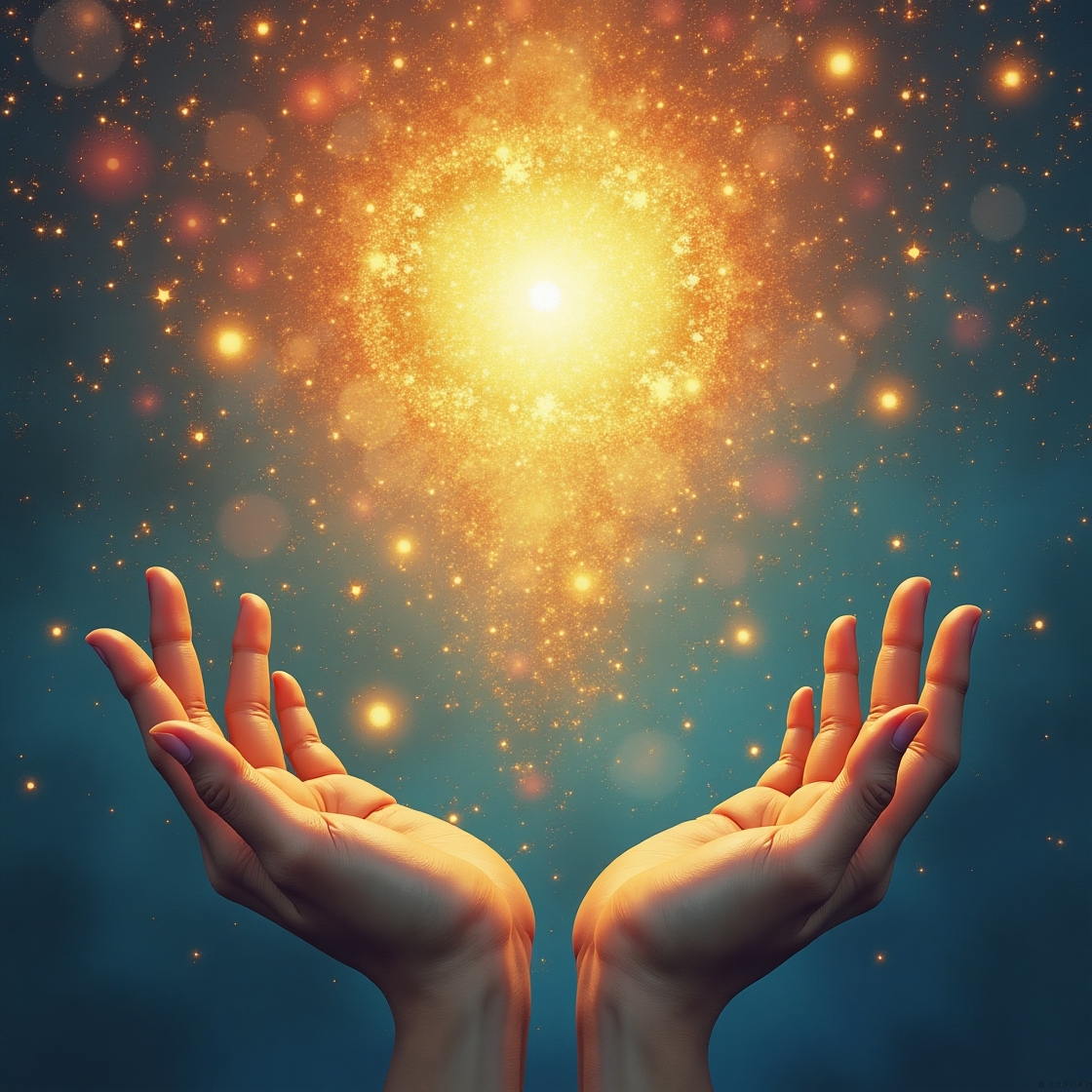 Abstract cosmic wisdom representation